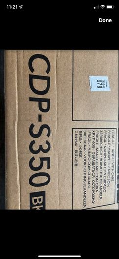 Casio CDP S350 Digital Piano