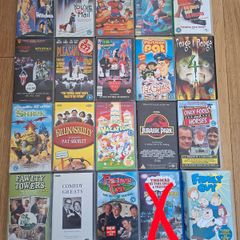 Large VHS Bundle