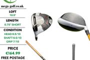 Taylormade M4 Driver / 10.5 Degree / Aldila NVS 65 Regular / Left Hand