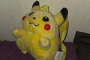 Vintage 1990's Pikachu Plush Backpack