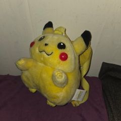 Vintage 1990's Pikachu Plush Backpack