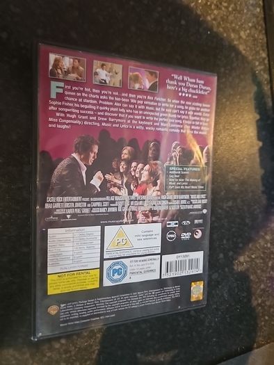 Music and Lyrics DVD
