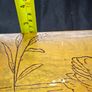 Antique Cedar Wood Box featuring a Swan Design on the Lid., Postage Available Image 8