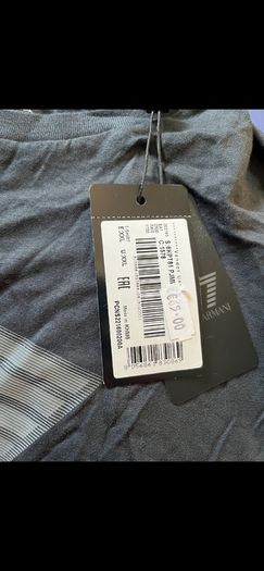 armani t shirt size xxl
