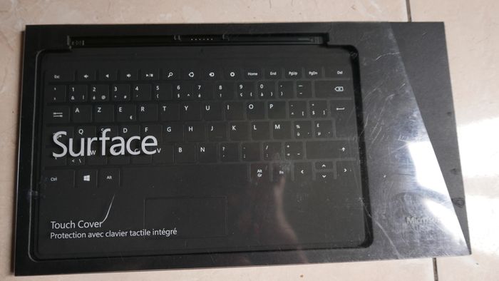 Microsoft Surface Touch Cover with Backlighting Black
