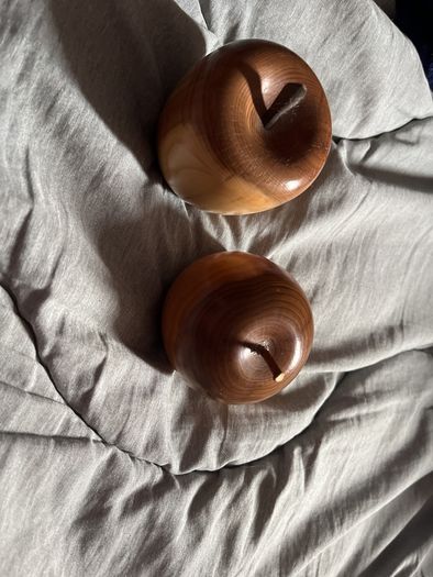 wooden fruit
