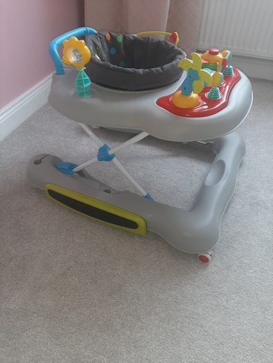 Baby activity centre walker and rocker