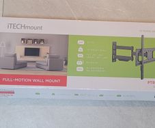 iTech Double Arm Wall Mount TV Bracket for 37" to 80" TVs