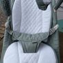 Nested Gravity Wooden Baby Bouncer Sage Green Image 3