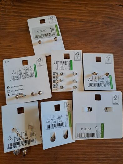 Bundle of 10 Pairs of Earrings