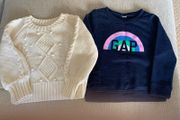 Gap girls jumper bundle 3yrs