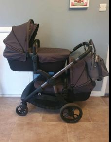 I Candy Orange Double buggy, Car seats, isofixes and bassinets