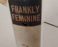 Frankly Feminine 1965 First Edition  Pristine Collector's Condition