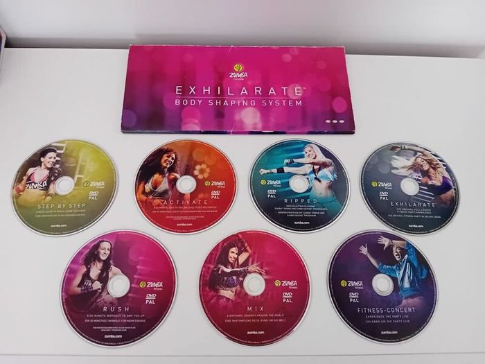 Zumba "Exhilerate" DVD Box Set