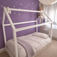 House Floor Bed ( with mattress & fitted mattress protector)