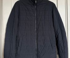 Ted Baker quilted navy jacket Size 1