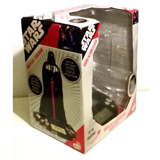 Star Wars Darth Vader Alarm Clock Radio like new still in box