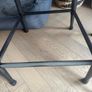 Pair of yellow bar stools Image 6