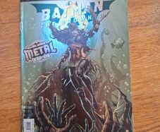 Dark Nights: Batman The Drowned #1 Foil Cover Metal Tie-in 2017 Jason Fabok NM