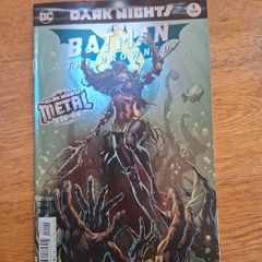 Dark Nights: Batman The Drowned #1 Foil Cover Metal Tie-in 2017 Jason Fabok NM