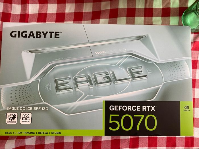 Gigabyte Nvidia RTX 5070 12GB Eagle OC Ice GPU