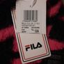 pink and black fluffy fila hoody Image 3