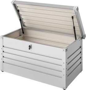 Metal Garden Storage Box 360 Litres  Lockable with Gas Springs