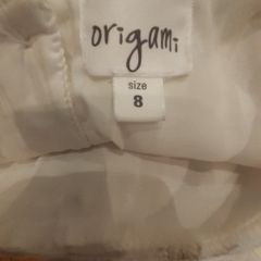 Origami girls designer dress