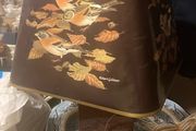 1960s bird themed table lamp free postage
