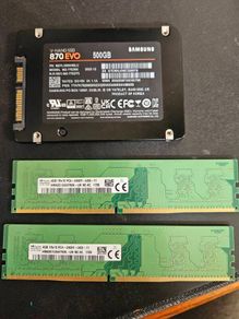 Dell Optiplex 7040 Parts Bundle I5-6600 Cpu, 500gb Ssd, 8gb Ddr4 Ram