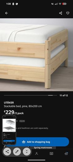 ikea bed utaker