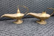2 Heavy Brass Ornaments