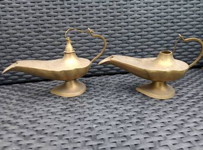 2 Heavy Brass Ornaments