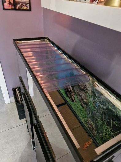 110L Fish Tank / Aquarium & Stand