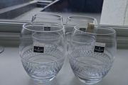 Waterford Crystal John Rocha Voya Tumbers x 4