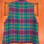Authentic vintage check gilet / sleeveless jacket. Image 2