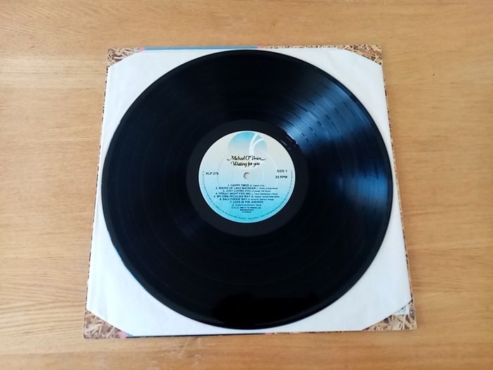 Michael O'Brien. Waiting For You. 1988 Irish Pressing. K-Tel Ireland. LP. Vinyl. Record. Album.