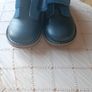 Boys walkmates leather suede navy formal special occasion/school shoes 8.5 26 M&S Image 7