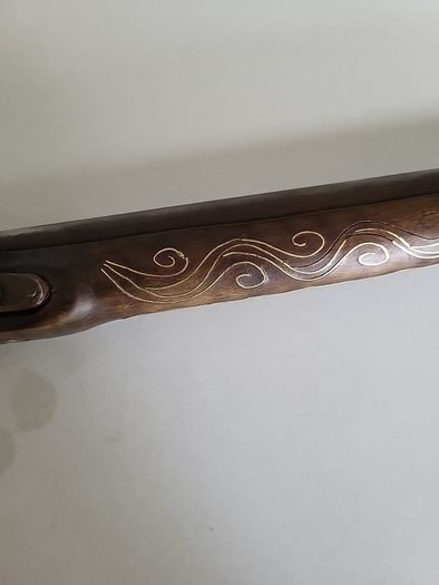 Antique flintlock pistol replica