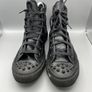 Converse Womens Chuck Taylor All Star Classic Shoes - Black UK 6 - Spiked Image 3