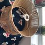 Brand new ceiling light - rattan and gold detail. 3 available Image 3