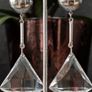 Vintage Crystal Earrings Image 8
