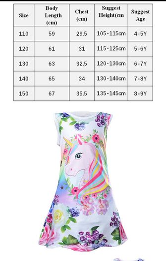 dress  for girls 4-9 years.