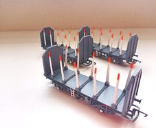 Model  Railway Br. Ota  Timber Wagons
