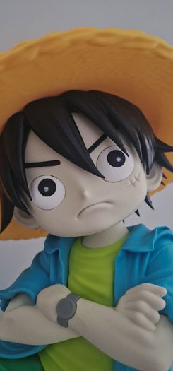 Luffy (One Piece) Urban Vibes Fan Art "LOWER PRICE"