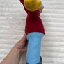 The Simpsons Homer Visit Springfield Plush Matt Groening 2006 approx. 33 cm. Used Please see photos Image 9