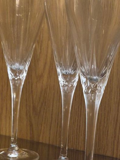 6 Piece Set Of Vintage Marquis By Waterford Crystal  Glasses