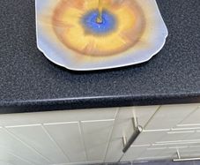 Art Deco Shelley Dripware Cake Plate