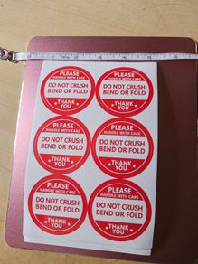 Fragile Stickers / 100 / NEW