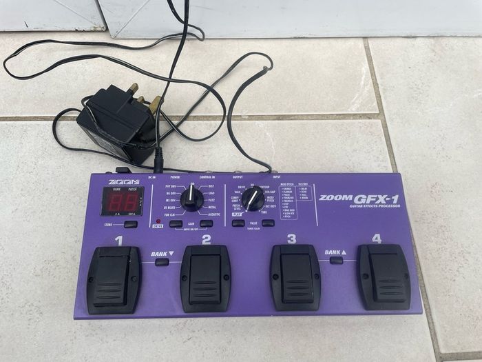Zoom GFX guitar pedal